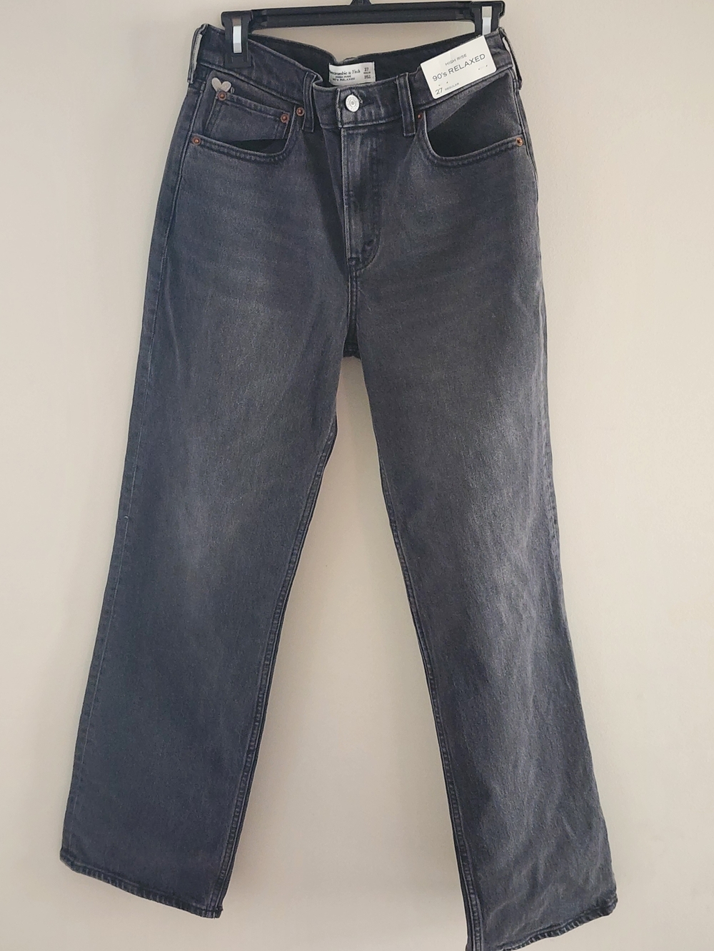 Abercrombie & Fitch Men's Relaxed Jeans - Black